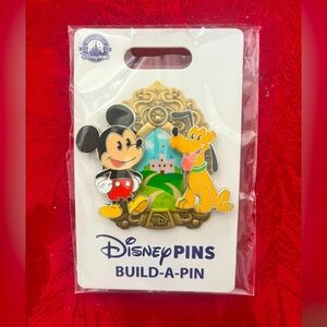 NIP Disney build a pin Mickey Mouse and Pluto